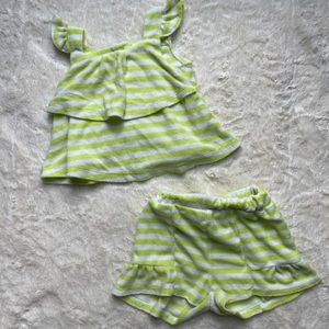 12mo girl summer short set - super comfortable